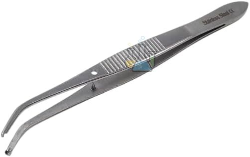 Tweezers curved